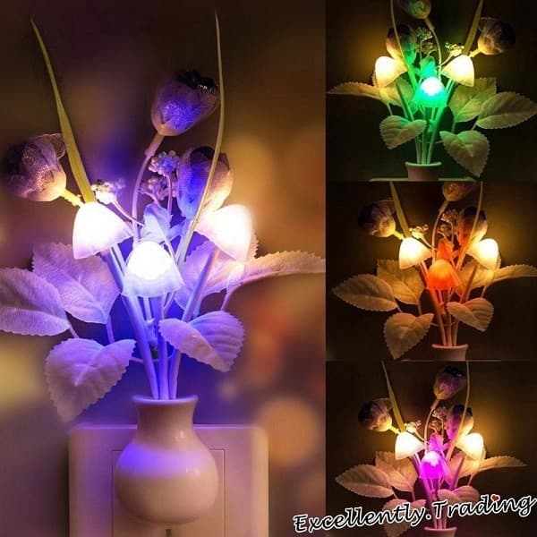 LED Dream Mushroom Lamp - multi color