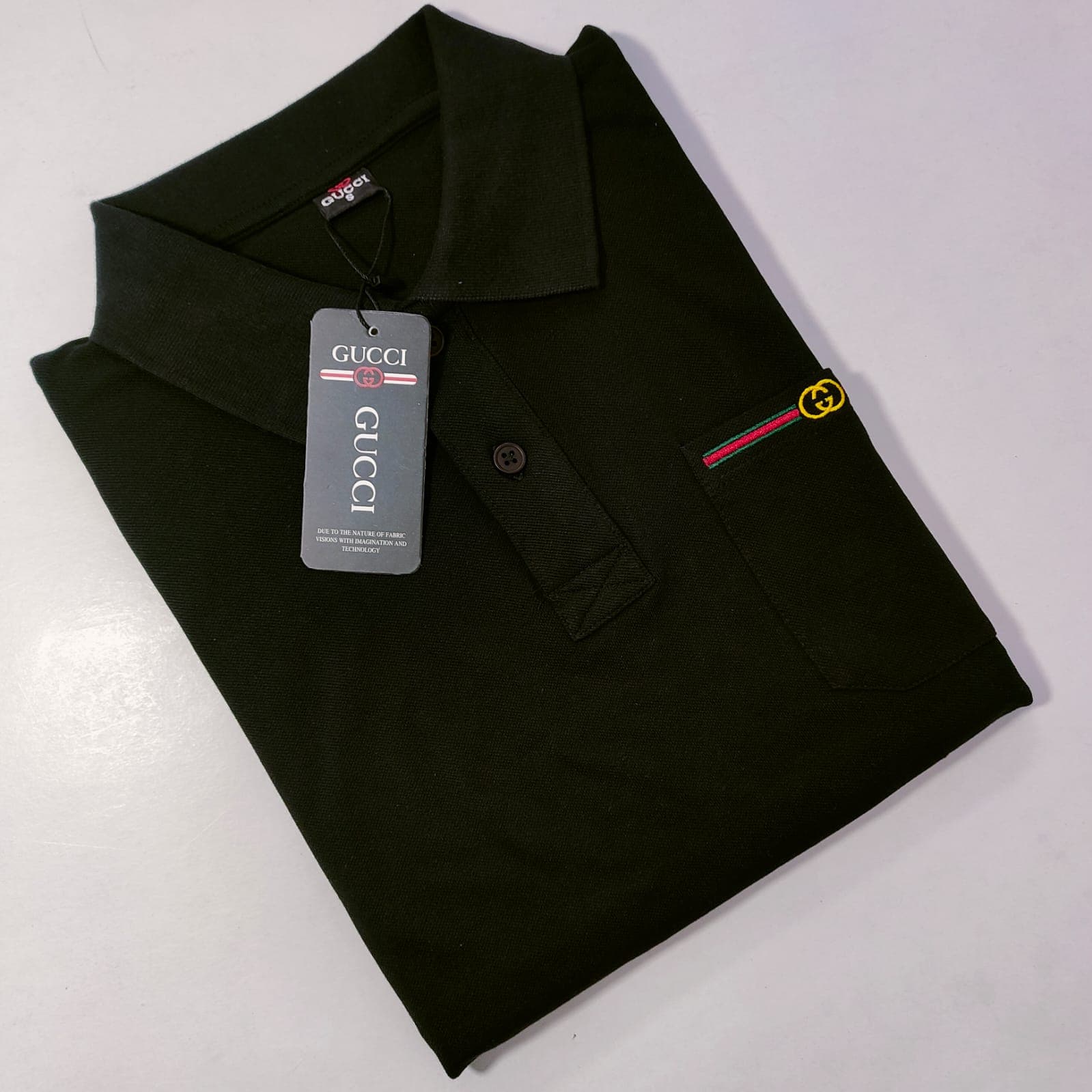 Men's Gucci pocket Polo
